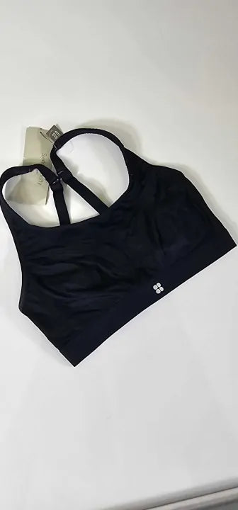 Sweaty Betty - Navy Ultra Running Bra - Blue Size: 32D