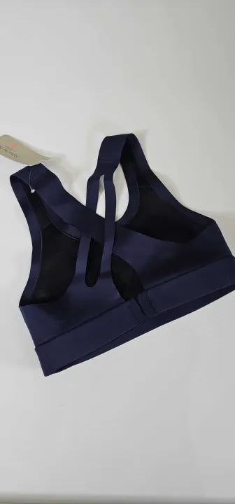 Sweaty Betty - Navy Blue All Train Sports Bra - Blue Size: 32B