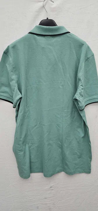 Paul Smith - Green Short Sleeve Cotton Polo Shirt - Multi Size: L