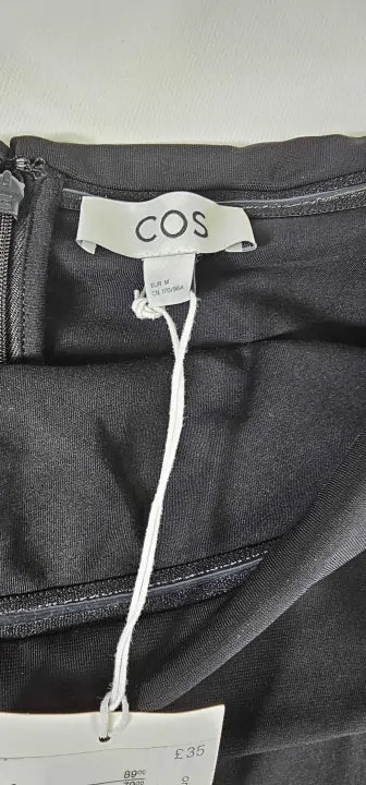 Cos - Black Circe Dress - Black Size: M
