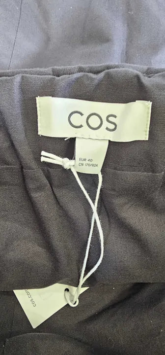 Cos - Black Hing Dress - Black Size: Uk12
