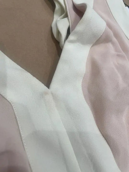 Reiss - Nude Rosalia Co-ord Crop Top Size: Uk 10