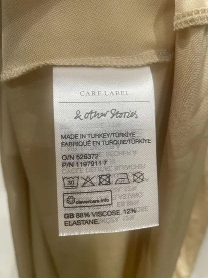 & Other Stories - S2 Akoni Dress - Beige Size: Small
