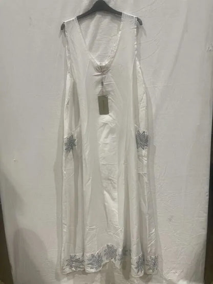 Pranella - Bazra Dress White Size: M/l