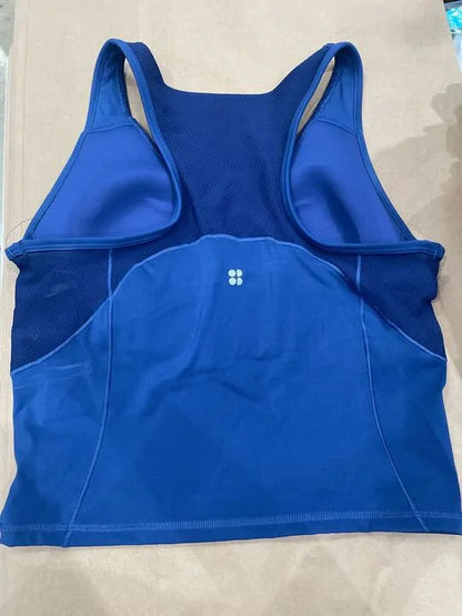 Sweaty Betty - Power Texture Medium Impact Gym Tank Size: Small