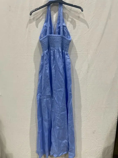 Heidi Klein- X Back Maxi Dress Size: Medium