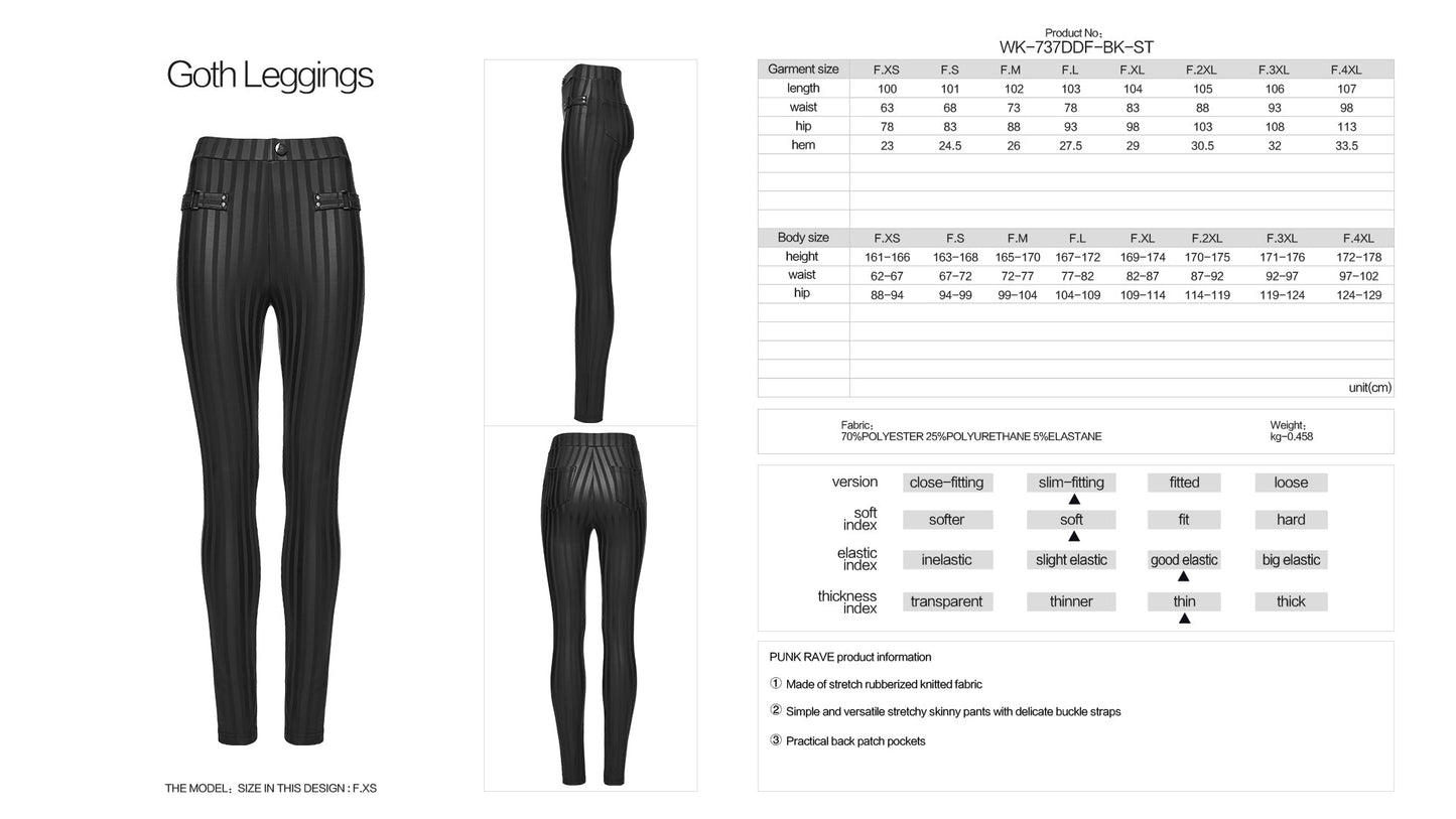 Punk Rave Althea Goth Leggings