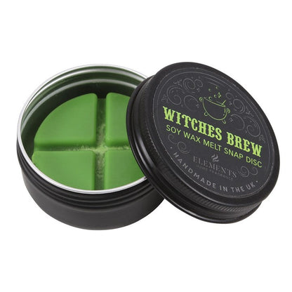 Gothic Gifts Witches Brew Soy Wax Snap Disc