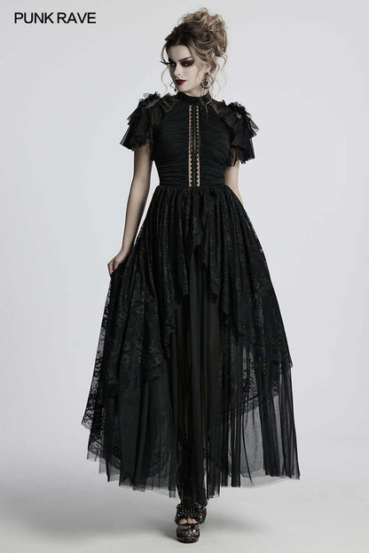 Punk Rave Nova Gothic Elegant Dress