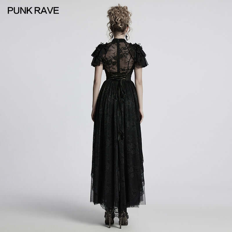 Punk Rave Nova Gothic Elegant Dress