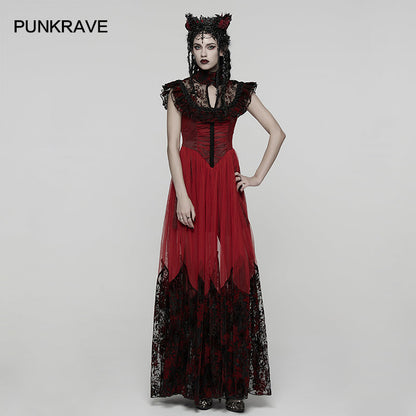 Punk Rave Gothic Flying Sleeve Dress