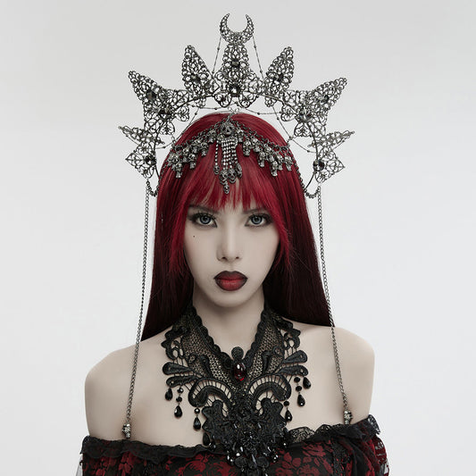 Punk Rave Nicandra Gothic Skull Crown