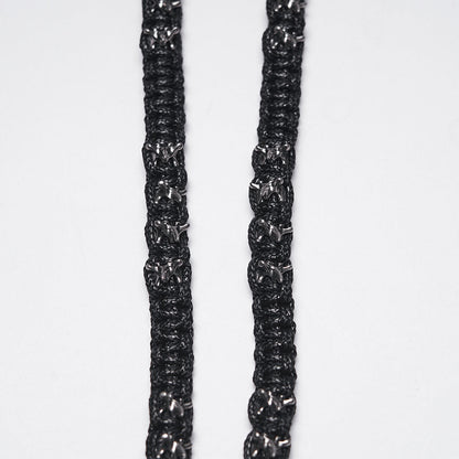 Punk Rave Doomsday Punk Snake-Wrapped Skull Necklace