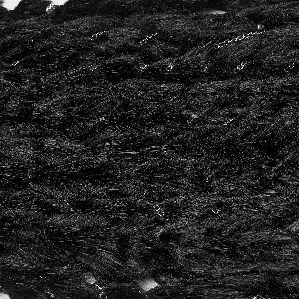 Punk Rave Punk Fox Head Braided Hood