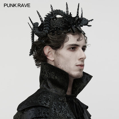 Punk Rave Goth Coiling Dragon Crown
