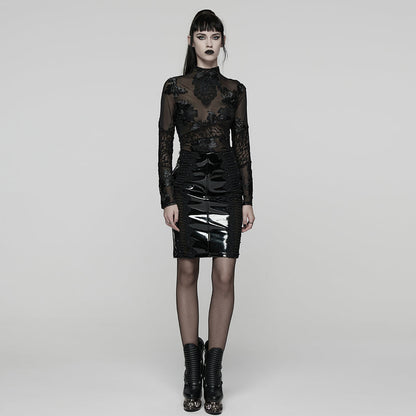 Punk Rave Goth Lace Undershirt