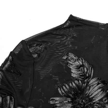 Punk Rave Goth Lace Undershirt