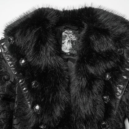 Punk Rave Goth Gorgeous Plush Coat