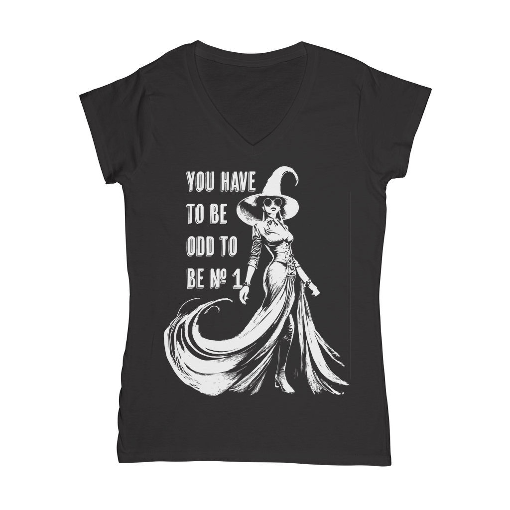 You Have to be Odd to be No. 1 V-Neck T-Shirt