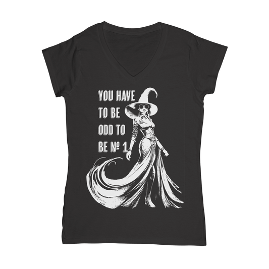 You Have to be Odd to be No. 1 V-Neck T-Shirt