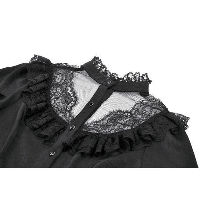 Dark in Love Bellatrix Frill Blouse
