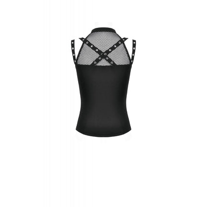 Dark in Love Ruth Mesh Strap Gothic Sleeveless Top