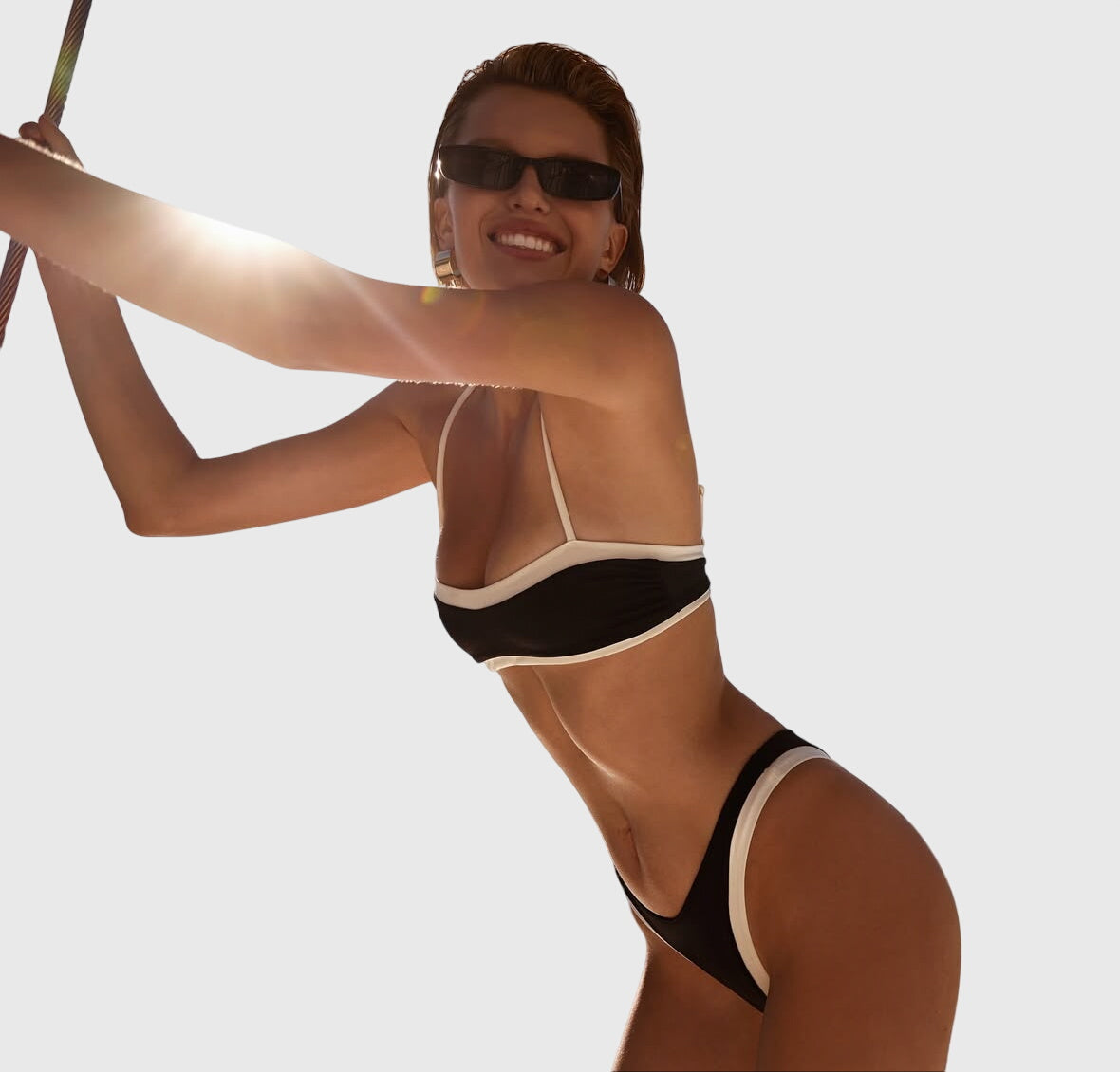 Allegra | Polished Contrast Bikini