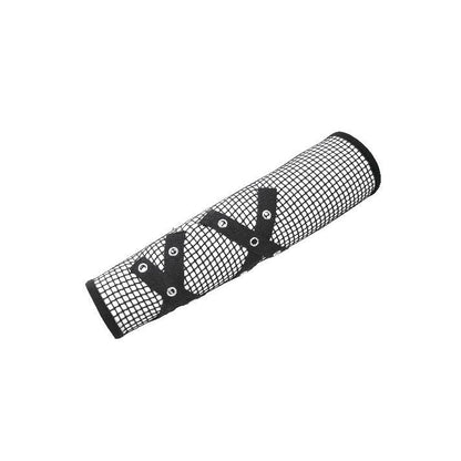 Dark In Love Punk Mesh Hollow Chain Decor Gloves