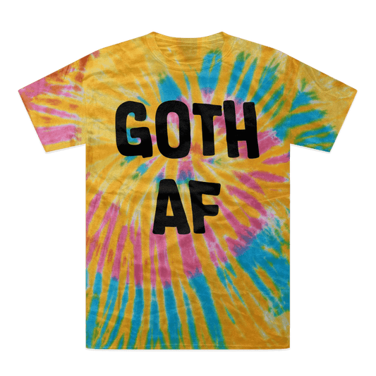 Goth AF Tie-Dye T-Shirt