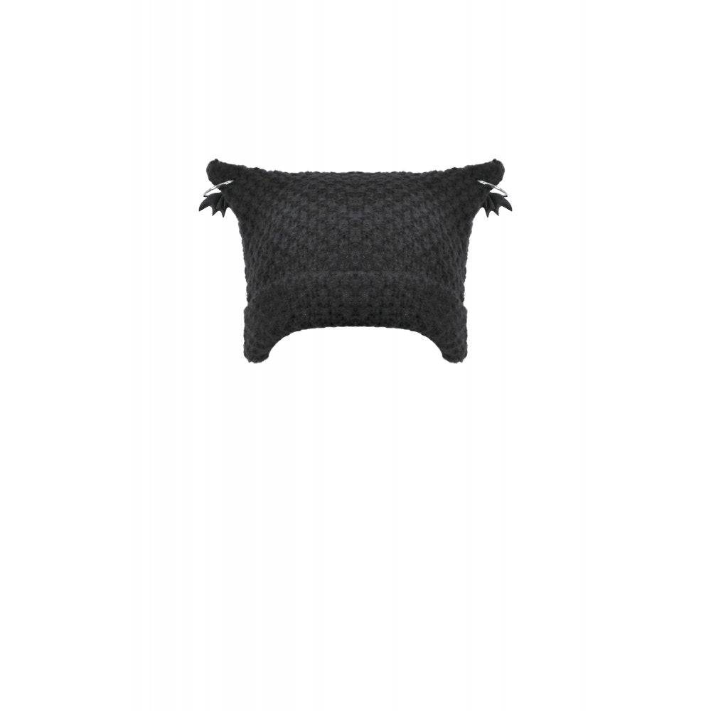 Dark In Love Mina Punk Metal Knit Hat