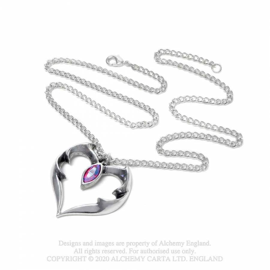 Alchemy Gothic Batheart - The Vampire's Kiss Pendant Necklace