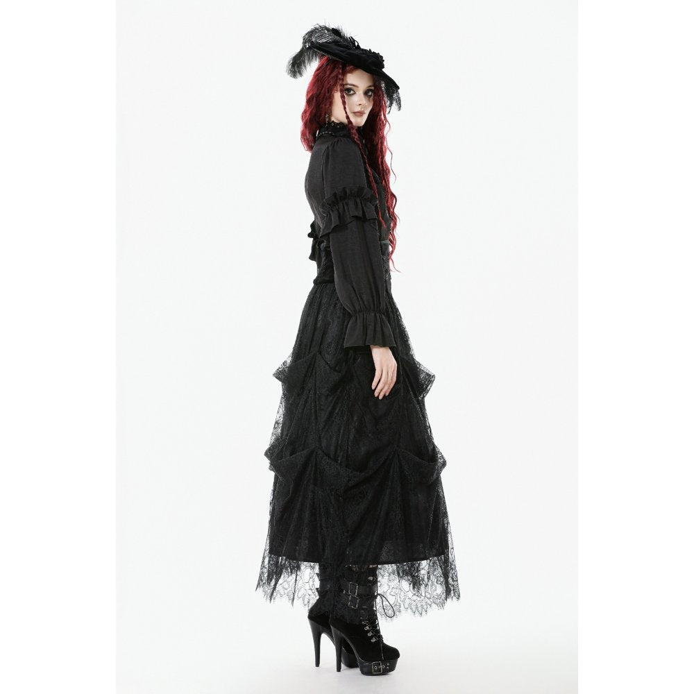 Dark in Love Gloriana Draped Maxi Skirt