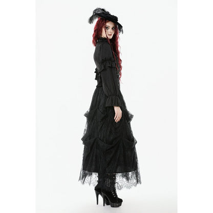 Dark in Love Gloriana Draped Maxi Skirt