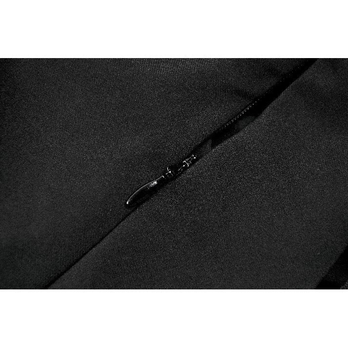 Dark in Love Gothic Lace Square-Neck Puff Sleeve Dress