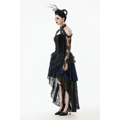 Dark in Love Thalassa Floral Lace Draped Arm Sleeves