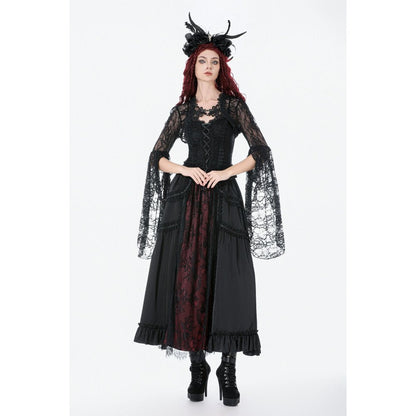 Dark In Love Lilith 3D Lace Bell Sleeve Cape