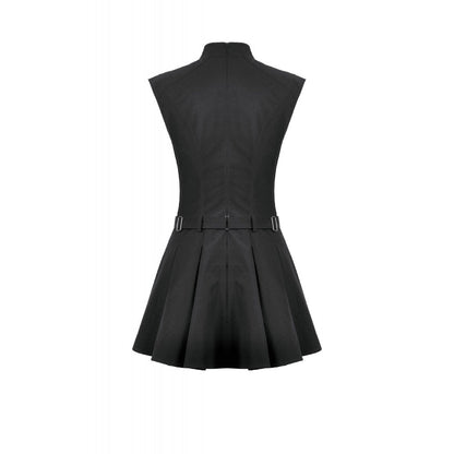 Dark in Love Cassia Buckled Pleated Dress