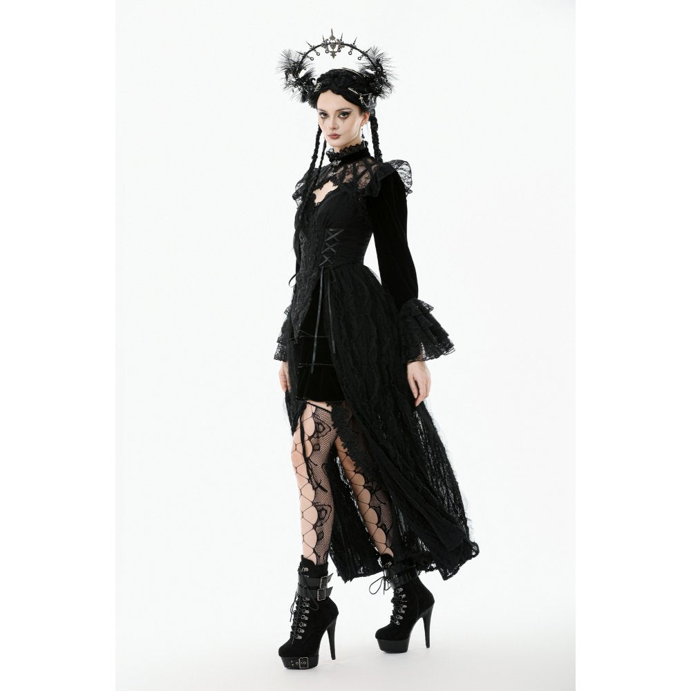 Dark in Love Erzebeth Lace Gothic Bolero Shrug