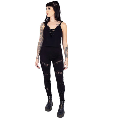 Vixxsin Calais Lace Up Leggings