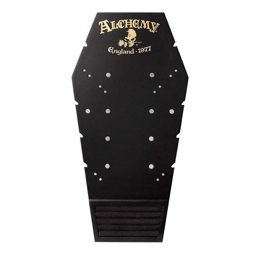 Alchemy Gothic Coffin Jewellery Display Board