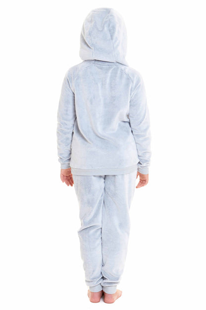 Cuddly Raccoon Fleece Hooded Pyjama Set for Women and Girls Super Soft Sherpa Lined Nightwear Ideal Mother Daughter Gift Cosy Boutique by Daisy Dreamer