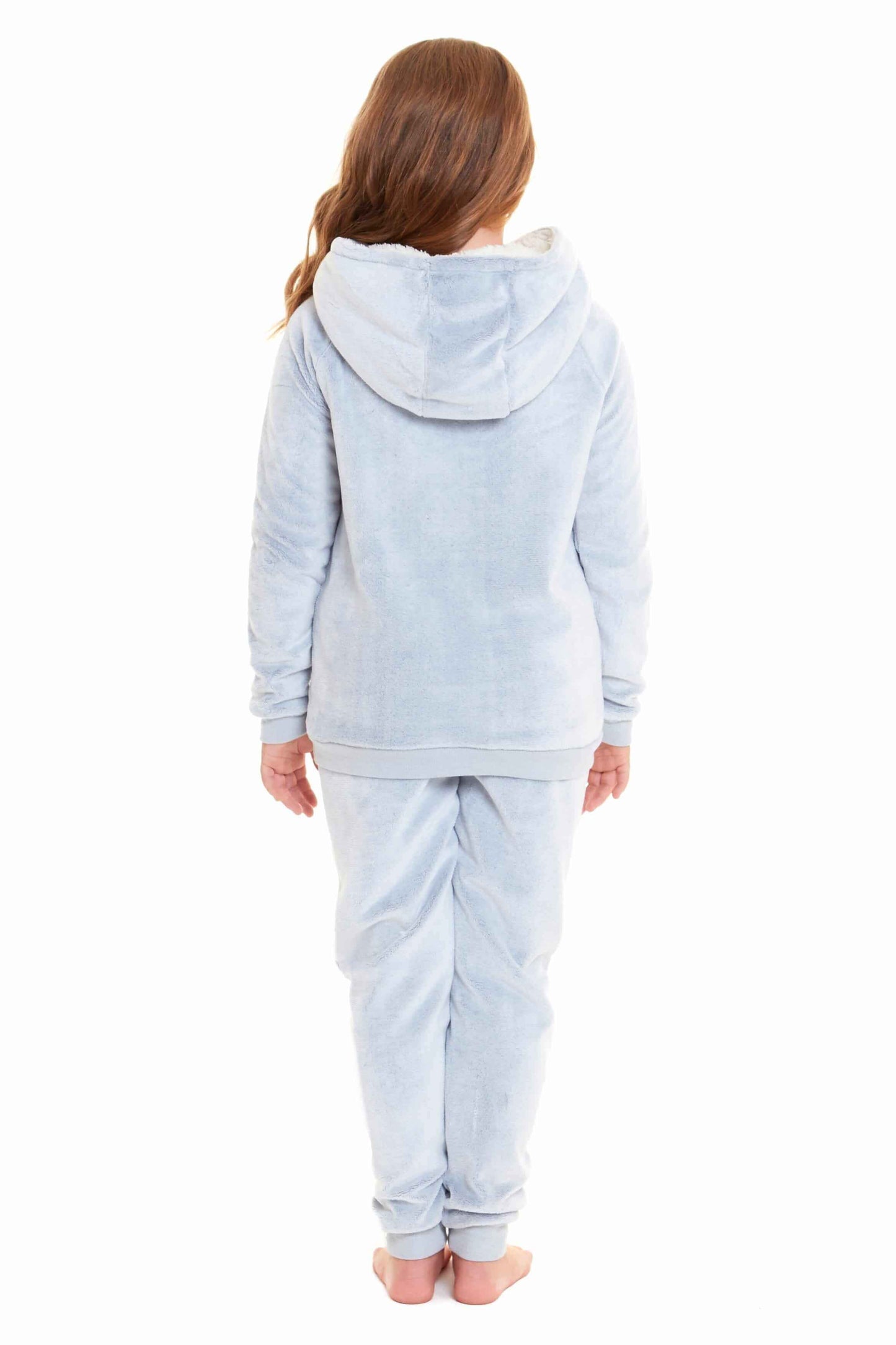 Cuddly Raccoon Fleece Hooded Pyjama Set for Women and Girls Super Soft Sherpa Lined Nightwear Ideal Mother Daughter Gift Cosy Boutique by Daisy Dreamer