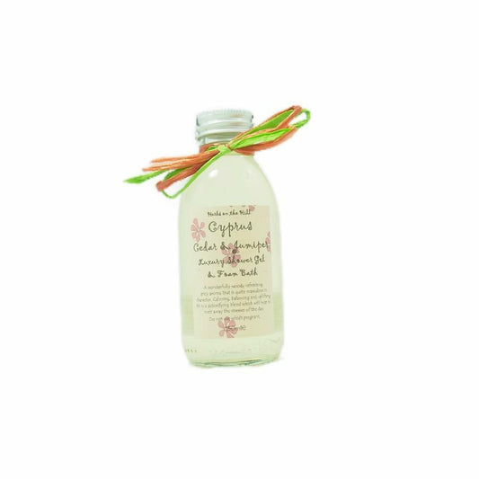 Cypress Cedar & Juniper Foam Bath & Shower Gel - Breathe deep, find your roots