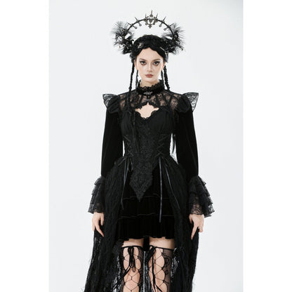 Dark in Love Erzebeth Lace Gothic Bolero Shrug