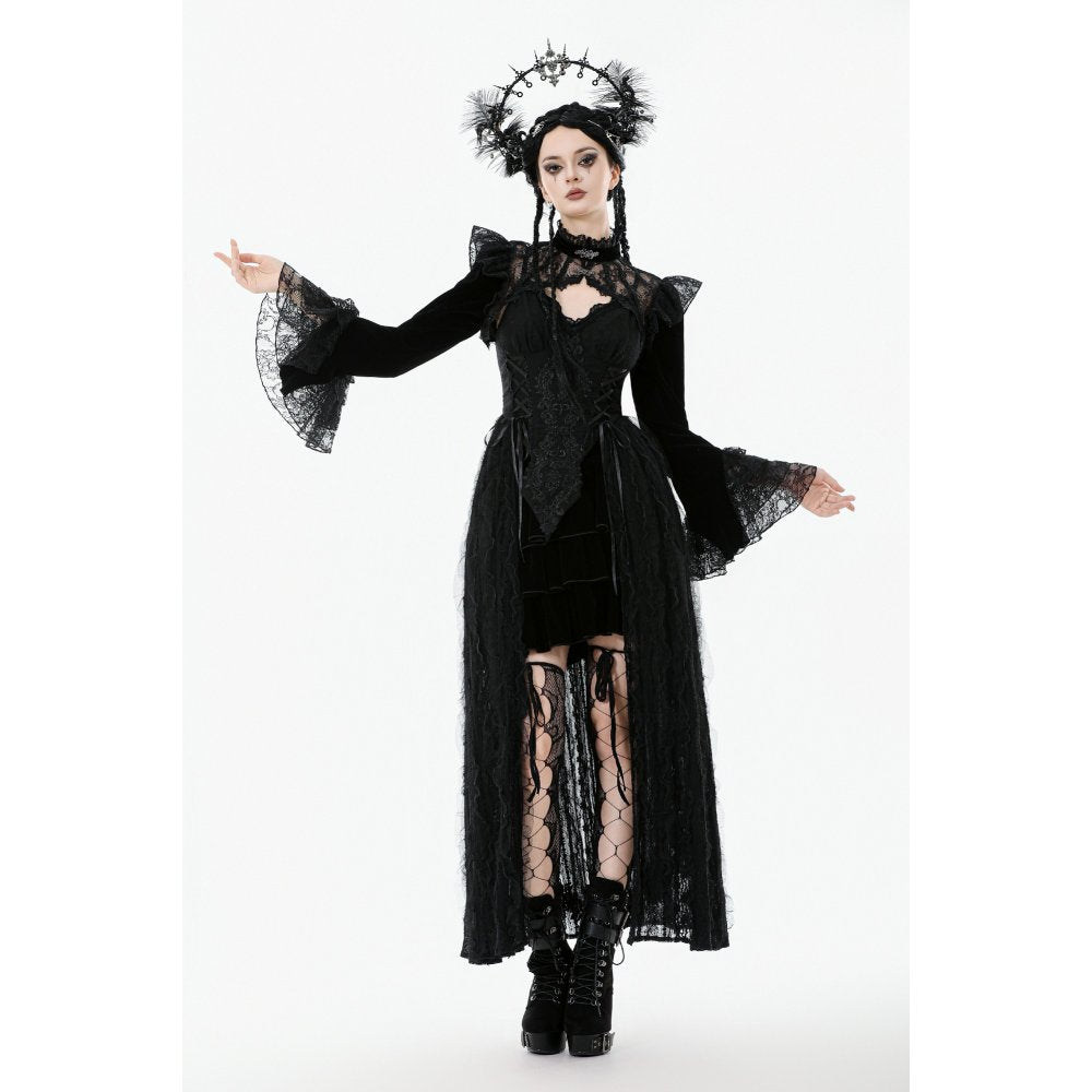 Dark in Love Erzebeth Lace Gothic Bolero Shrug