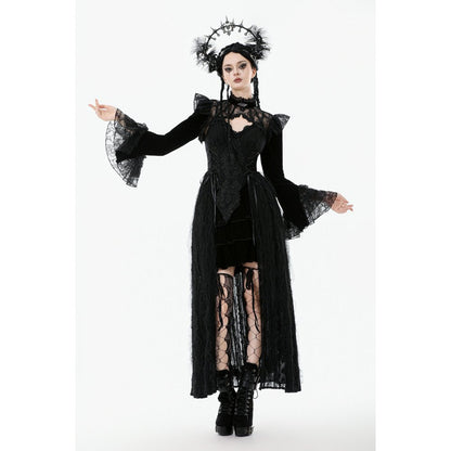 Dark in Love Erzebeth Lace Gothic Bolero Shrug