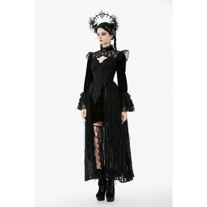 Dark in Love Erzebeth Lace Gothic Bolero Shrug