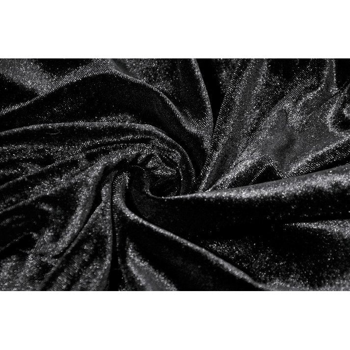 Dark in Love Gothic Velvet Mesh Patchwork Leggings