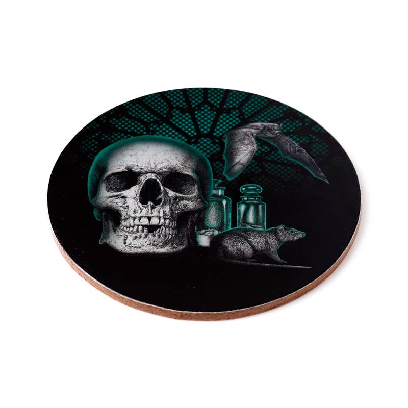 Gothic Gifts Gothica Set of 4 Cork Coasters