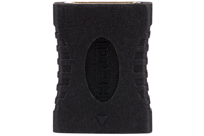 Maplin Premium HDMI Female to HDMI Female Coupler - Black